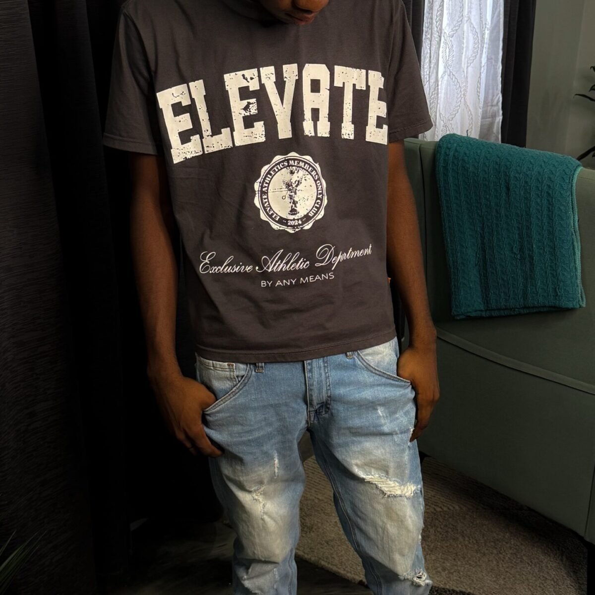 STATIC GREY MEMBER TEE