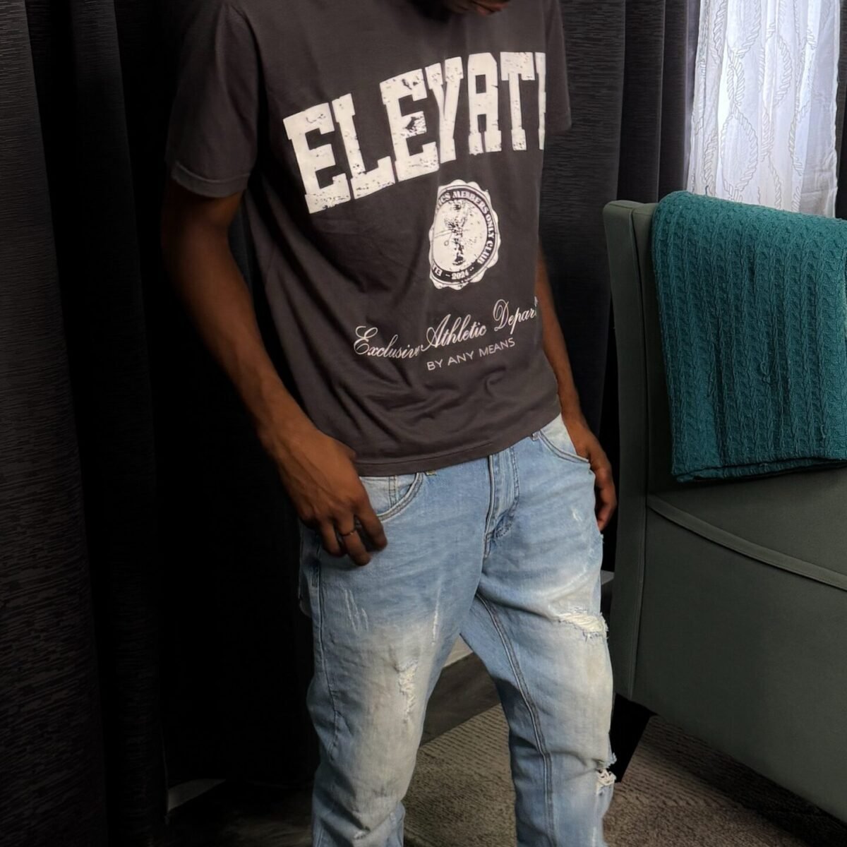 STATIC GREY MEMBER TEE