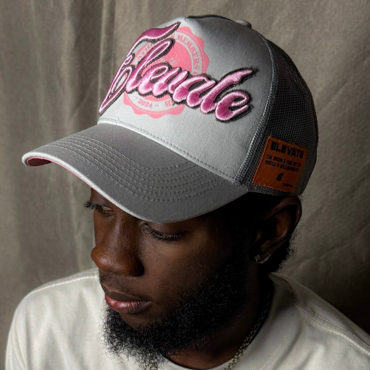 FROSTED PINK MEMBER HAT